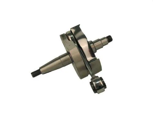 Albero motore anticipato Pinasco 25080890 per Vespa Smallframe: corsa 45 mm, cono 20, biella 87 mm, acciaio forgiato e lavorazione CNC.