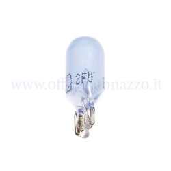 Lampada per Vespa a innesto 12V - 5W per luce di posizione su fanale alogeno originale Piaggio PX (colore blu)