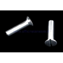 Tornillo de fijación avellanado con corte para correa del sillín Vespa