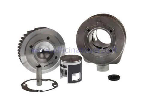 Cilindro Pinasco 177cc «Vespone RR» de aluminio con travesaño de escape y bujía central para carrera de 57 mm Vespa PX 125-150