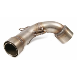 Colector de escape para silenciador JL Righthand en acero inoxidable para Vespa PX - PE 200 - Rally 200