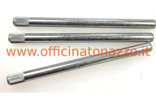 Perno Piaggio 5x74 mm per il gancio di chiusura del bauletto anteriore Vespa PK XL2, FL, HP e N. Fornitura composta dal solo perno.