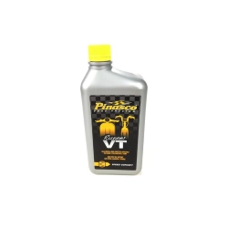Olio miscela Pinasco Runner VT a base sintetica per motori 2T con premiscela o miscelatore. Flacone 1 litro, MPN 25251000.