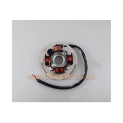 piatto statore completo flytech Pinasco Vespa faro basso