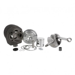 Pinasco cylinder kit Vespa 190 cc in cast iron, central spark plug, long stroke 60 mm (25032805 + 25080826) for Vespa PX 125 – 150 – Sprint Veloce – TS 2nd series