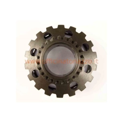 Pignone DRT Z 24 ingrana su primaria Z 65 originale Piaggio (ratio 2,70) elecoidale per frizione 8 molle Vespa PX