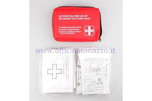 Kit de primeros auxilios para moto