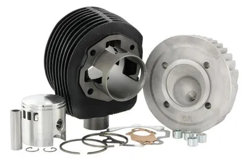 Cilindro DR 135cc in ghisa 7 travasi per Vespa P80X - PX80E - PX100E