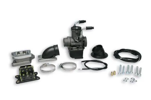 Kit de alimentación laminar en el cárter Malossi completo con carburador Ø30 para Vespa PX125/150 - P125/150X - T5