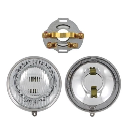 SIEM marked glass headlight Ø105 for Vespa 125 VM1T>
