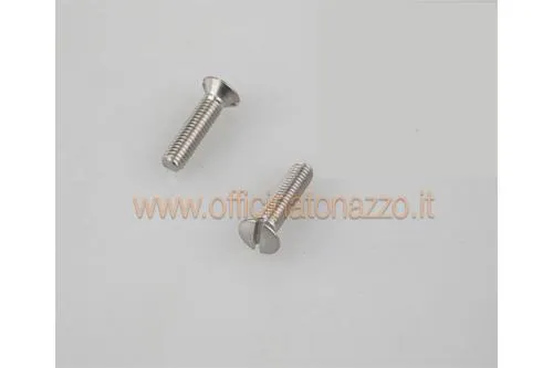 Countersunk screw with rounded head M5x20mm for fixing trapezoidal headlight frame for Vespa Sprint - GL