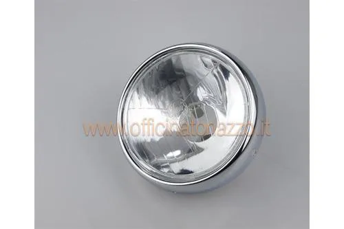SIEM Ø115 glass headlight without eyelid for Vespa 150 VB1 - GS 150 VS 1>