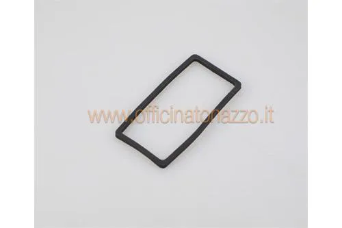 Guarnizione SIP 15471000 per vetro e corpo freccia anteriore Vespa PX80-200, PE, Lusso e T5 Classic. Nera, singola, destra o sinistra.