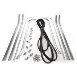 Strisce pedana complete di puntali e ribattini per Vespa 160 GS
