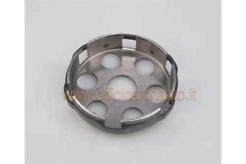 Cestello SIP Sport da 108 mm con anello esterno di rinforzo per frizioni Vespa Largeframe tradizionali a 6 molle.