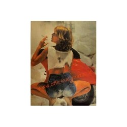 Poster Vespa 50 Special jeans misura 48 x 67 cm