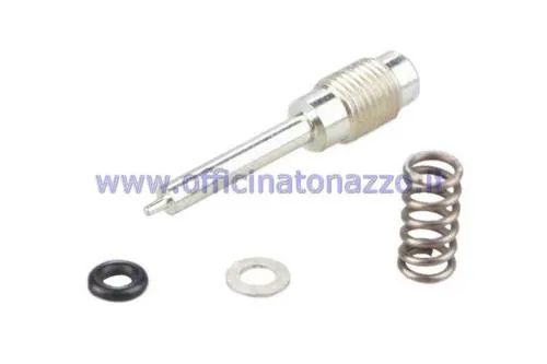 Kit Dell'Orto 5302200 78-00 con vite di regolazione miscela/minimo per carburatori PHBE, PHBH, PHBL, PHF, PHM e VHST compatibili.
