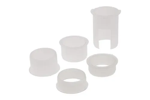 Kit di 5 boccole RMS 184040690 per il supporto dei tubi comando nel manubrio di Vespa PX, T5 e LML compatibili.