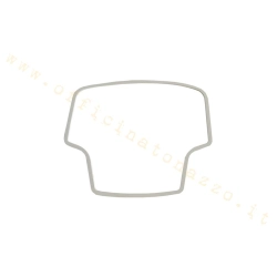 Grey inner rear light gasket for Vespa 125 Primavera, metal light