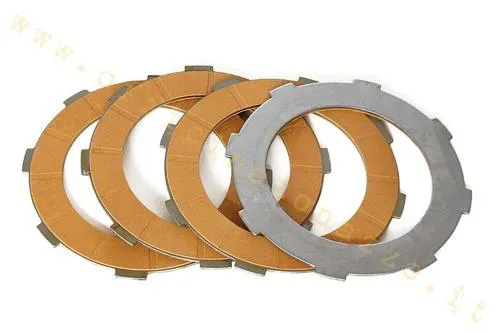 Embrague de 4 discos Ferodo en carbono modelo con 8 muelles para Vespa Px Millenium - Cosa