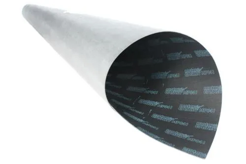 Foglio universale in carta da guarnizione, spessore 0,3 mm e misura 500×500 mm, per ritagliare sagome su misura in applicazioni compatibili.