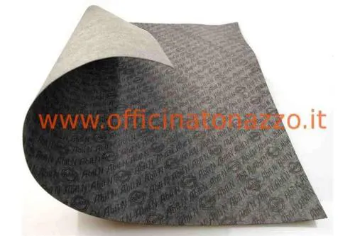 Foglio SIP in carta per guarnizioni da ritagliare, formato 500 x 500 mm e spessore 0,5 mm. Per accoppiamenti che richiedono questa quota.