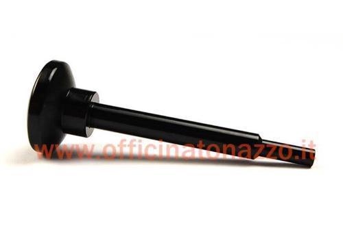 Pomello aria testa nera modifica a filo per tutti i modelli di Vespa telaio grande
