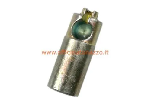 Valvola a pistoncino starter Dell'Orto 03238-64 per carburatori PHBE, PHBH e PHBL. Ricambio singolo, distinto dai kit comando completi.