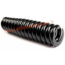 Molla ammortizzatore anteriore Nera lungh. 165mm mod. rinforzata del 25% per Vespa 125 GT - GTR - Super - TS - 150 Sprint VLB1T 14978-> - Rally - P150S
