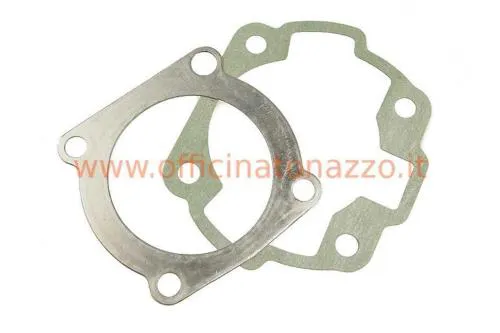 Set guarnizioni Malossi per cilindro da 172 cc e diametro 65 mm su Vespa T5 125. Verificare sagome e configurazione del gruppo termico prima del montaggio.