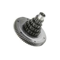 Ingranaggio multiplo Z 12-16-20-25 corona z 67 completo di parastrappi per Vespa 125 GT VNL2T, GTR VNL2T, TS VNL3T, 150 GL VLA1T, SPRINT VLB1T, SPRINT VEL VLB1T, PX125 VNX1T 146313, PX150 VLX1T 264564