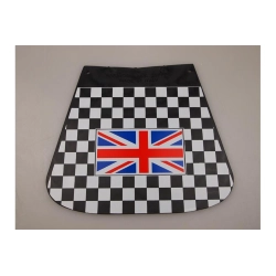 Guardabarros a cuadros con bandera inglesa para Vespa
