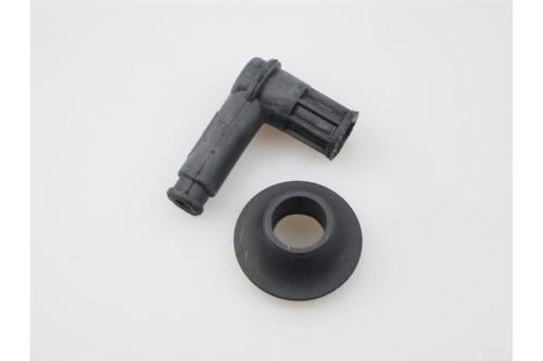 Cappuccio attacco candela schermato Polini Vespa 50/125/150 con oliva