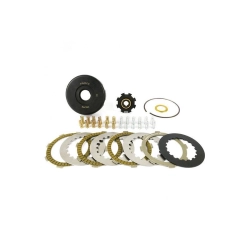 Pinasco Racing Bull Clutch 26090550 a 12 molle per Vespa PX, PE, Rally, T5 e Cosa. Due set di molle e capacità testata fino a 38 CV.