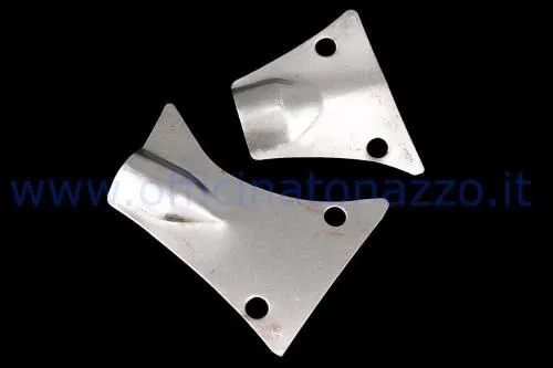 Parapolvere sotto manubrio OEM-Quality 7676300 non verniciato per tubi gas e cambio di Vespa Rally, Sprint Veloce, TS e GTR.