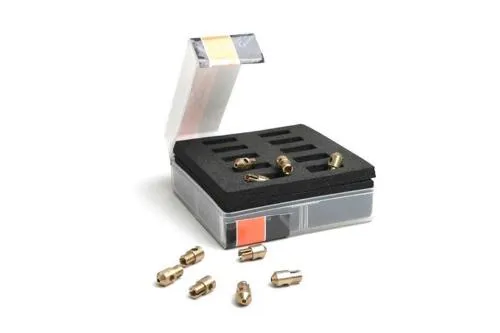 Kit BGM PRO 7673830 con 10 getti massimo tipo 4576 per Dell'Orto SI: 140, 142, 145, 148, 150, 152, 155, 158, 160 e 162.