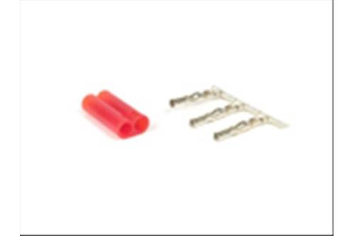 Connettore Faston per cablaggio impianto elettrico -BGM PRO, 2 vie- Vespa, Piaggio, Gilera - maschio