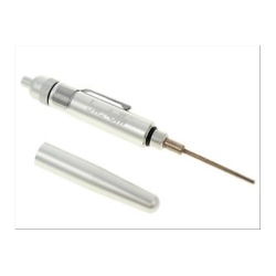 Mini oliatore Buzzetti in formato tascabile per dosare l'olio con precisione in punti meccanici poco accessibili. GTIN 4250809518350.