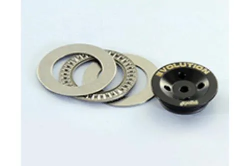 Piattello spingidisco Polini Evolution 230.0409 con cuscinetto e O-ring, per Vespa 50/125 Smallframe e Ape 50 con comando a cremagliera.