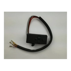 Commutatore luci GRABOR 123257 cablato per Vespa 50 Special Elestart. Ricambio specifico per ripristinare il comando elettrico sul manubrio.