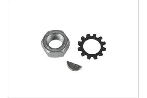 Kit dado volano per Vespa PX con albero cono 20 e filetto M12x1,25. Confrontare dado, rondella e battuta; serrare secondo il manuale del motore.