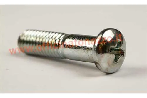 Coppia viti leve SIP Spareparts 18517000 M6x25 mm, testa a croce con spallamento, per freno e frizione Vespa PK 50-125 S/XL.