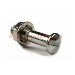 Vite perno M6x29 mm a testa bombata per leva frizione Vespa PK 50-125 XL, FL, HP, N e XL2. Riferimento comparativo Piaggio 265249.