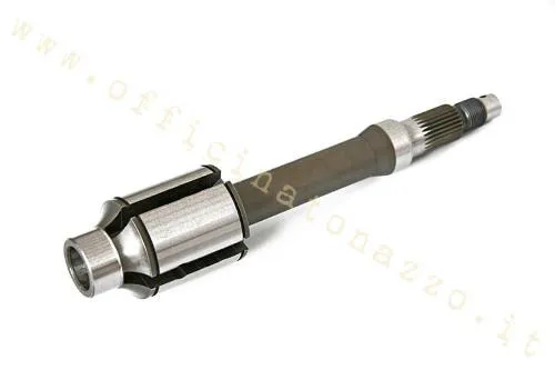 Albero porta ingranaggi originale Piaggio 2359081 per cambi Vespa PX tipo Lusso, Arcobaleno, T5 e Cosa. Verificare l'abbinamento del gruppo cambio.