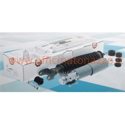 Coppia ammortizzatori anteriore grigio e posteriore fosfatato per vespa PK 125 S - XL - Rush - N - HP - 125 ETS - Plurimatic
