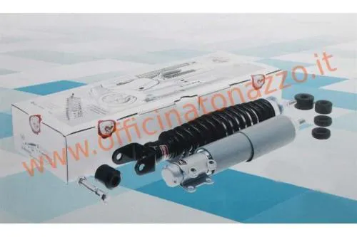 Coppia ammortizzatori anteriore grigio e posteriore nero per vespa PK 125 S - XL - Rush - N - HP - 125 ETS - Plurimatic