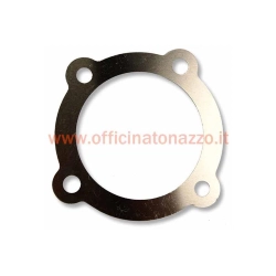 Guarnizione testa in alluminio 0,8 mm Ø69 per cilindri Malossi 210 cc e Polini 208 cc su Vespa 200. Verificare squish e configurazione motore.