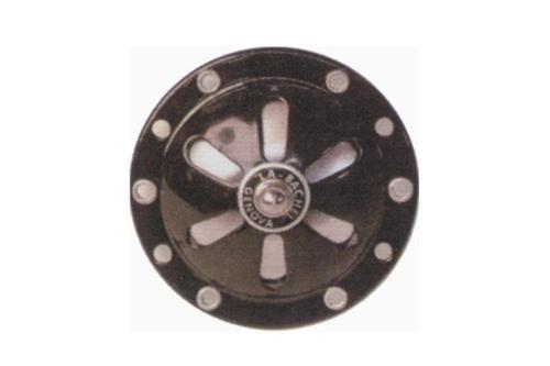 Clacson 6v corrente alternata (senza batteria) colore nero regolabile per Vespa 125 dal V1T al V15T dal V30T al V33 fino al 1952 CON REGISTRO