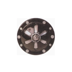 Clacson 6v corrente alternata (senza batteria) colore nero regolabile per Vespa 125 dal V1T al V15T dal V30T al V33 fino al 1952 CON REGISTRO