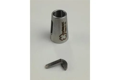Cono Crimaz 17/20 para volante cónico 20 en eje motor cónico 17